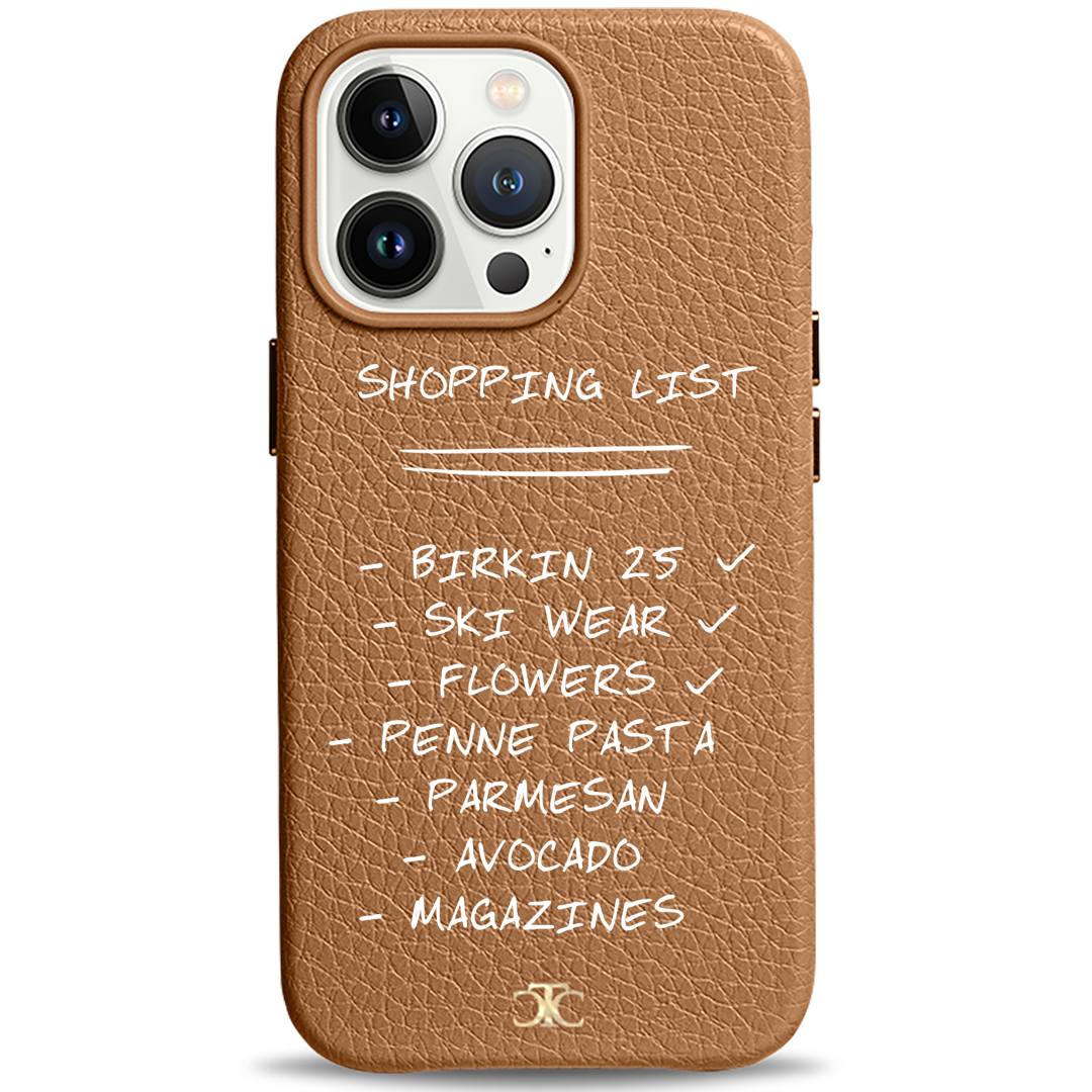 Shopping List Case - iPhone 13 Pro (8648065974618) (8652663030106)